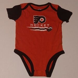 NHL Orange and Black Hockey Bodysuit